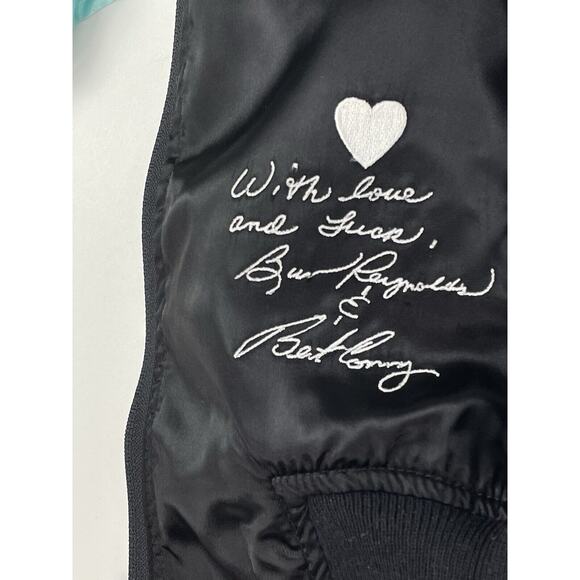 Win Lose or Draw Women’s Large Jacket Vintage Satin Burt Reynolds Bert Convy - Picture 6 of 16